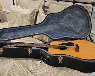 Fender guitar with case