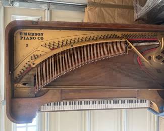 Antique Emerson Square Grand Piano