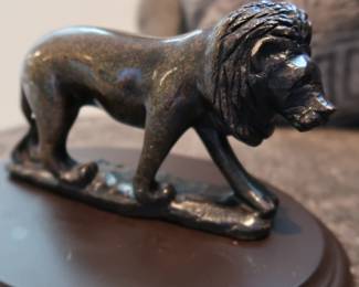 Polished stone carving likely brought back from African travels. Sold individually or as a set.