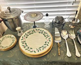 Lenox Holiday china