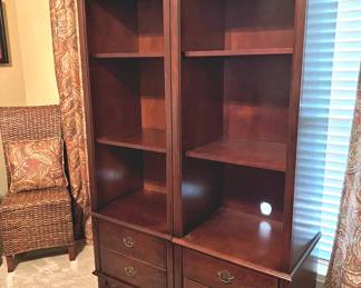 Double book cases