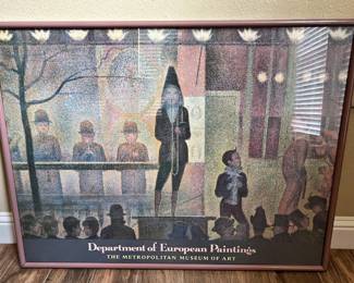 Large Metropolitan Museum of Art framed print
