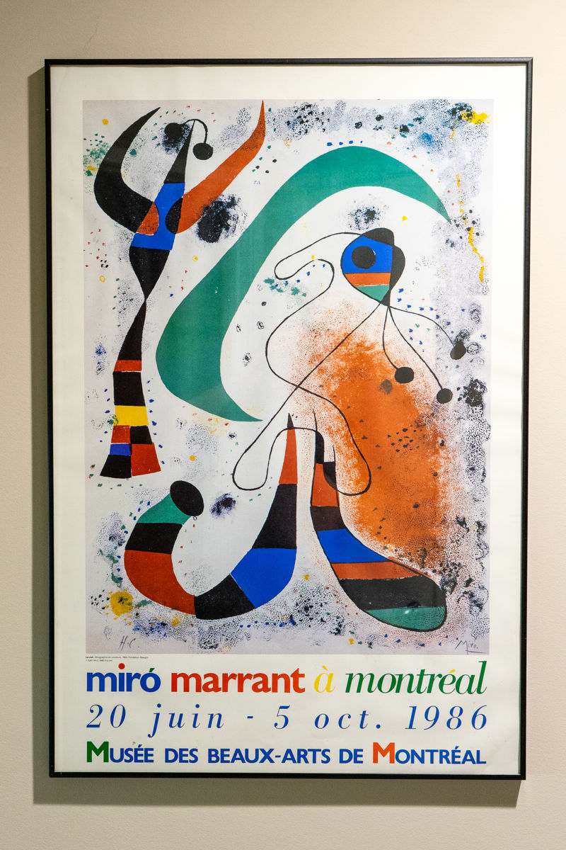 Lots of framed prints!