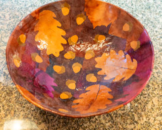 Paper mache bowl 5.00