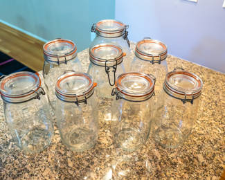 Large mason jars10.00