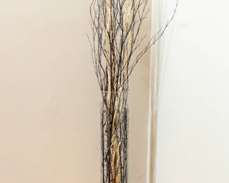Tall vase on decorative stand 20.00
