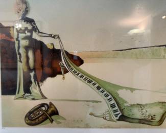 Salvador Dali signed art