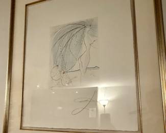 Salvador Dali signed art
