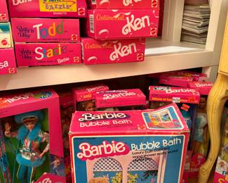 Barbie, Ken, Midge, Stacy, and every Barbie friend you can imagine!