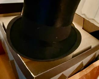 Vintage Beaver Top Hat - excellent condition