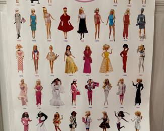 Lots of Barbie Posters!
