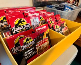 Jurassic Park collectibles - new in boxes from the original movies