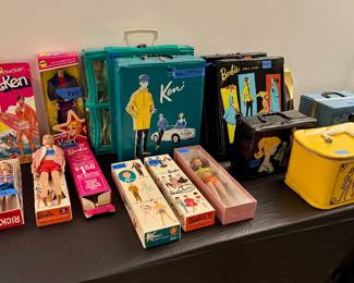 Vintage Barbie and Ken