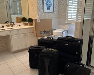 Luggage, medical equipment