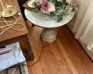 Marble table