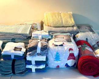 New Towels and Sheets