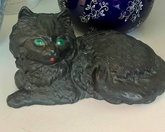 Wrought-Iron Cat/Doorstop
