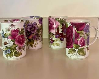 Floral Mug Set