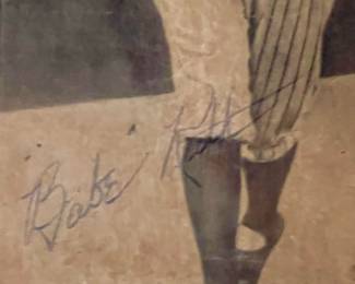 Babe Ruth Autograph
