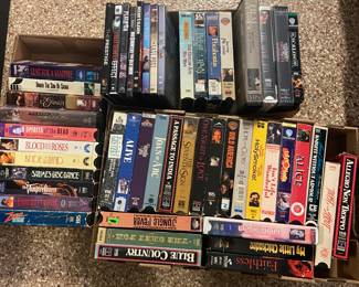 VHS tapes