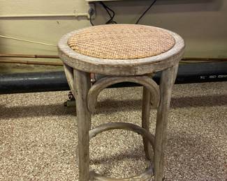 Bent wood stool