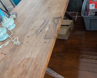 Wooden table