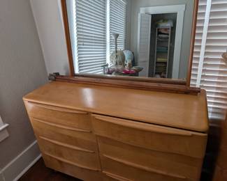 Dresser with the mirror. Can be sold separately.