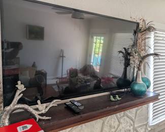 large flat screen TV