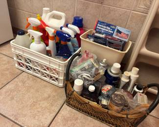 Cleaning supplies