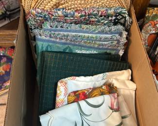 Placemats, table runners