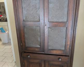 Vintage pie safe