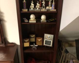 Matching pottery barn bookcase
