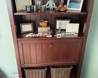 Pottery Barn secretary bookcase