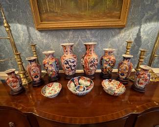 19th Century Imari vases