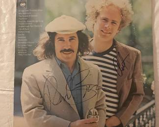 Simon and Garfunkel's autographs