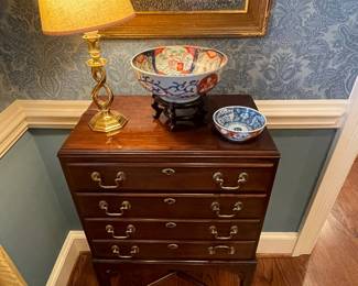 Ethan Allen silver chest