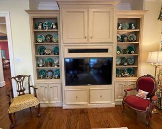 Large collection of antique Majolica