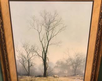 Autographed Windberg lithograph