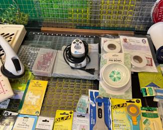 Quilting supplies