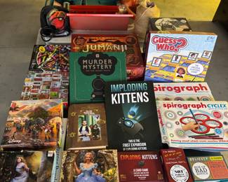 Board games, puzzles
