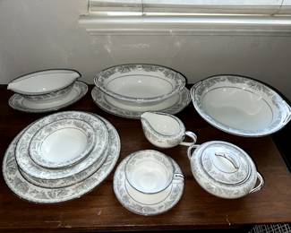 Noritake China Set – Service for 12 People. All dishes in impeccable condition.
