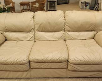 Leather couch