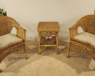 Wicker set