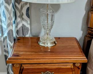 Nightstand - $60 - one available - 24" wide, 15.25" deep, 24" tall.