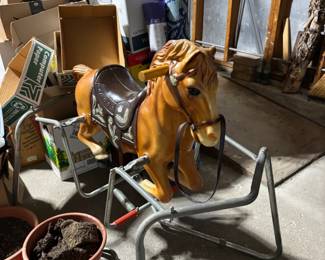 Vintage Bouncy horse