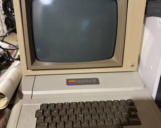 Vintage Apple II with original box