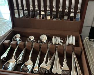 full set of flatware