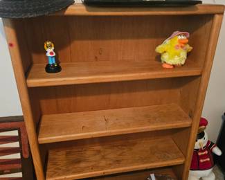 Solid wood book shelf