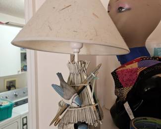 Birdhouse lamp $15