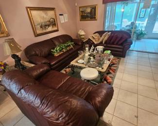 I stated in the updated description of the sale, my client informed me today that they do not want to do the 50% off on furniture but I can do discounts. For instance this three piece sofa set was $500 for the three we can do $350.00